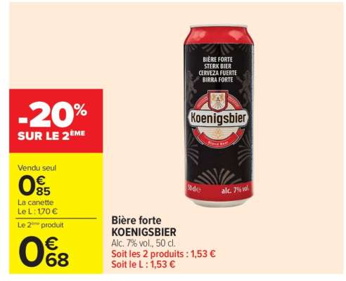 Bière Forte KOENIGSBIER