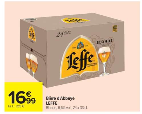 Bière d’Abbaye LEFFE