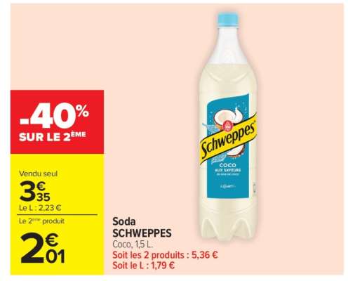 Soda SCHWEPPES