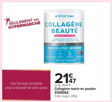 Collagène marin en poudre STARDEA