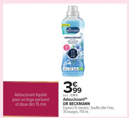 Adoucissant DR BECKMANN