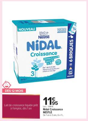Nidal Croissance NESTLÉ