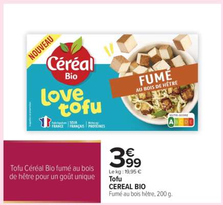 Tofu CÉRÉAL BIO