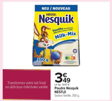 Poudre Nesquik NESTLE