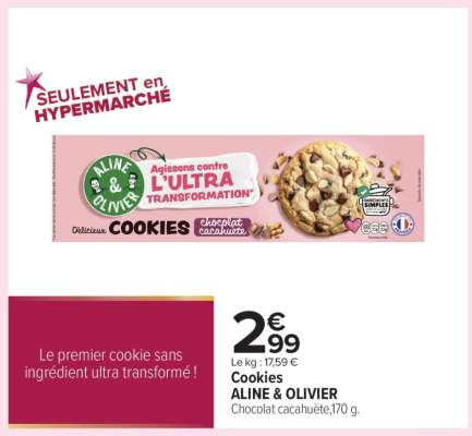 Cookies ALINE & OLIVIER