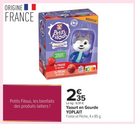 Yaourt en Gourde YOPLAIT