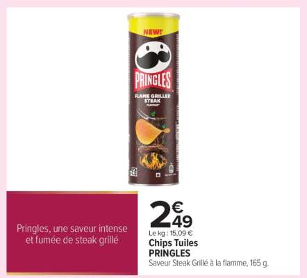 Chips Tuiles PRINGLES