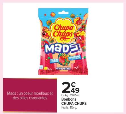 Bonbons CHUPA CHUPS