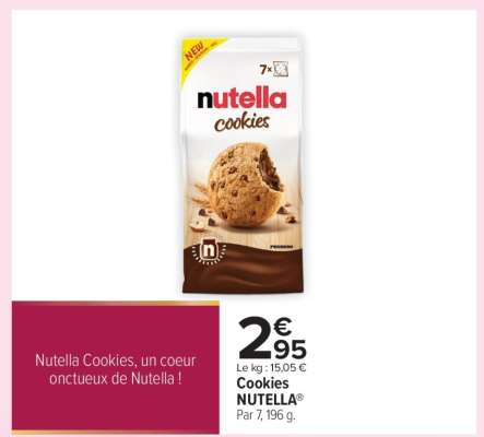 Cookies NUTELLA®