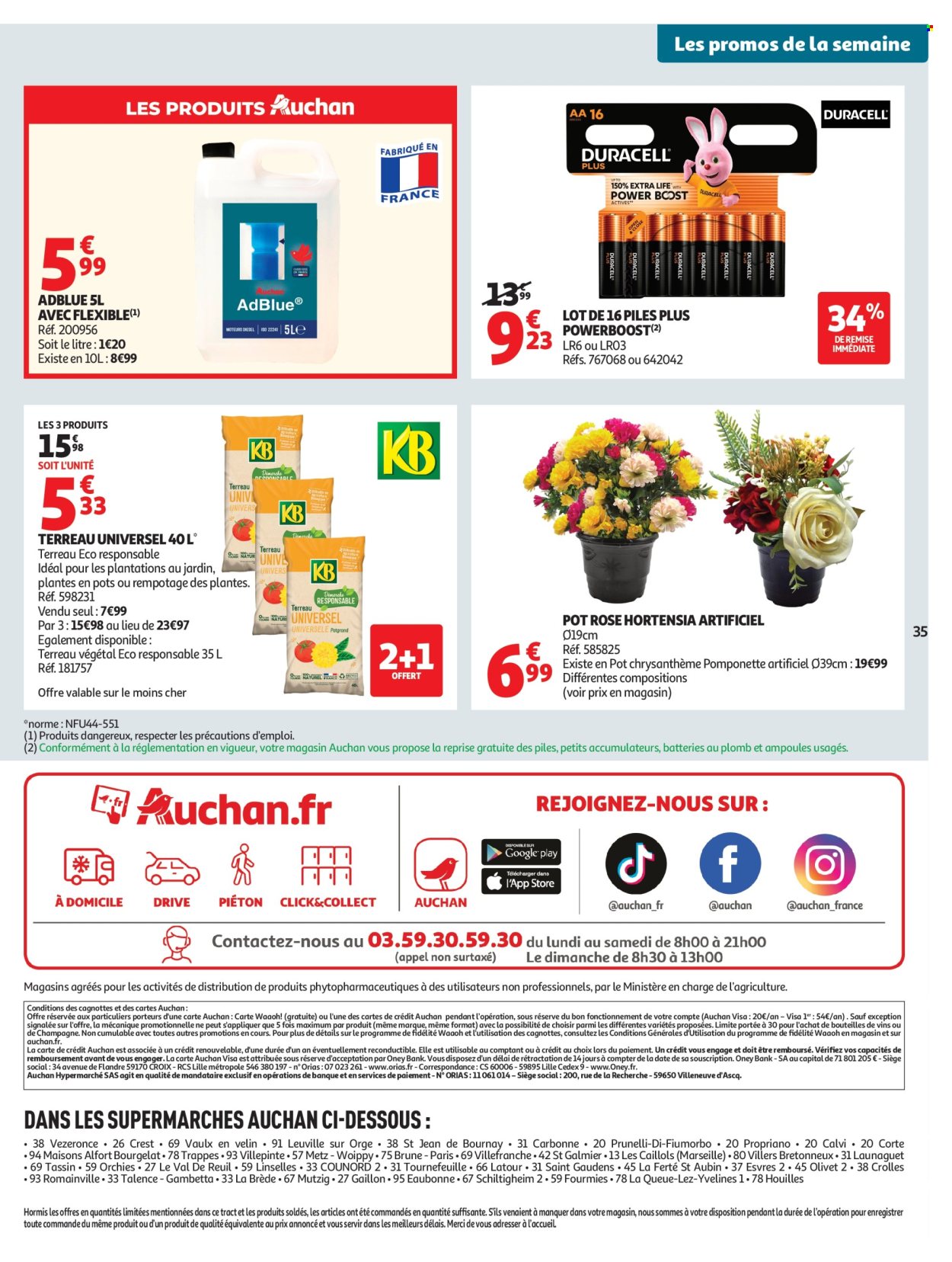 Catalogue Auchan - 29/09/2026 - 10/10/2026. Page 35