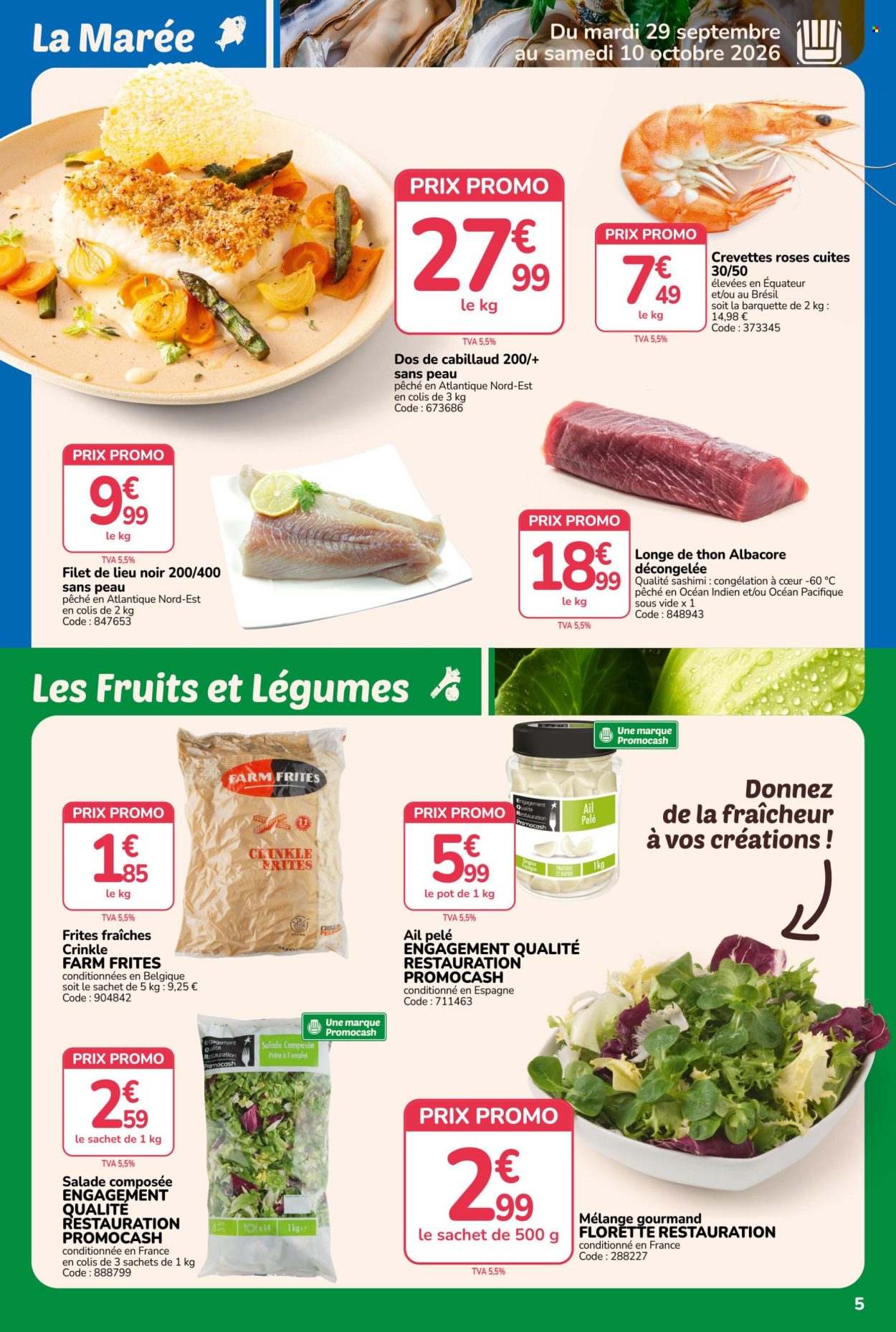 Catalogue Promocash - 29/09/2026 - 10/10/2026. Page 5