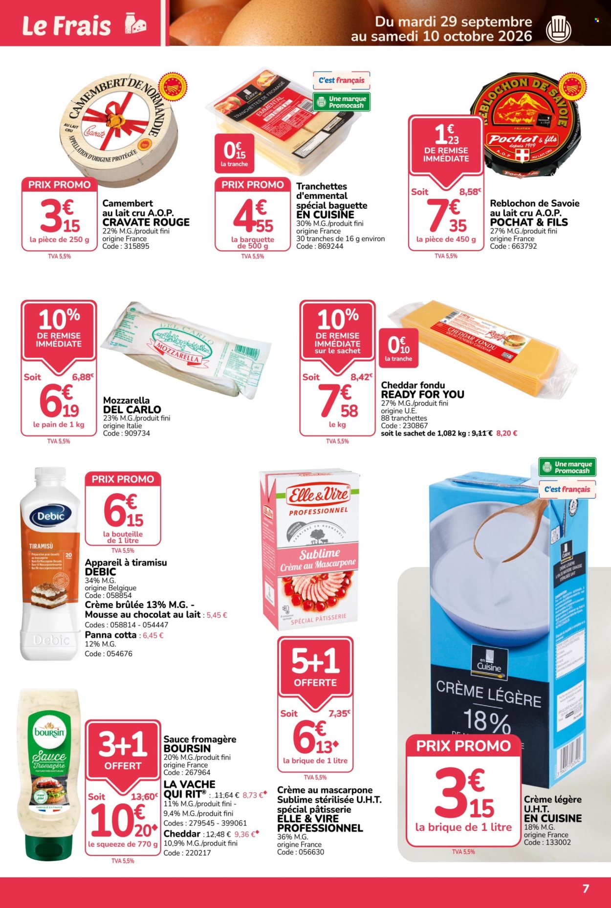 Catalogue Promocash - 29/09/2026 - 10/10/2026. Page 7