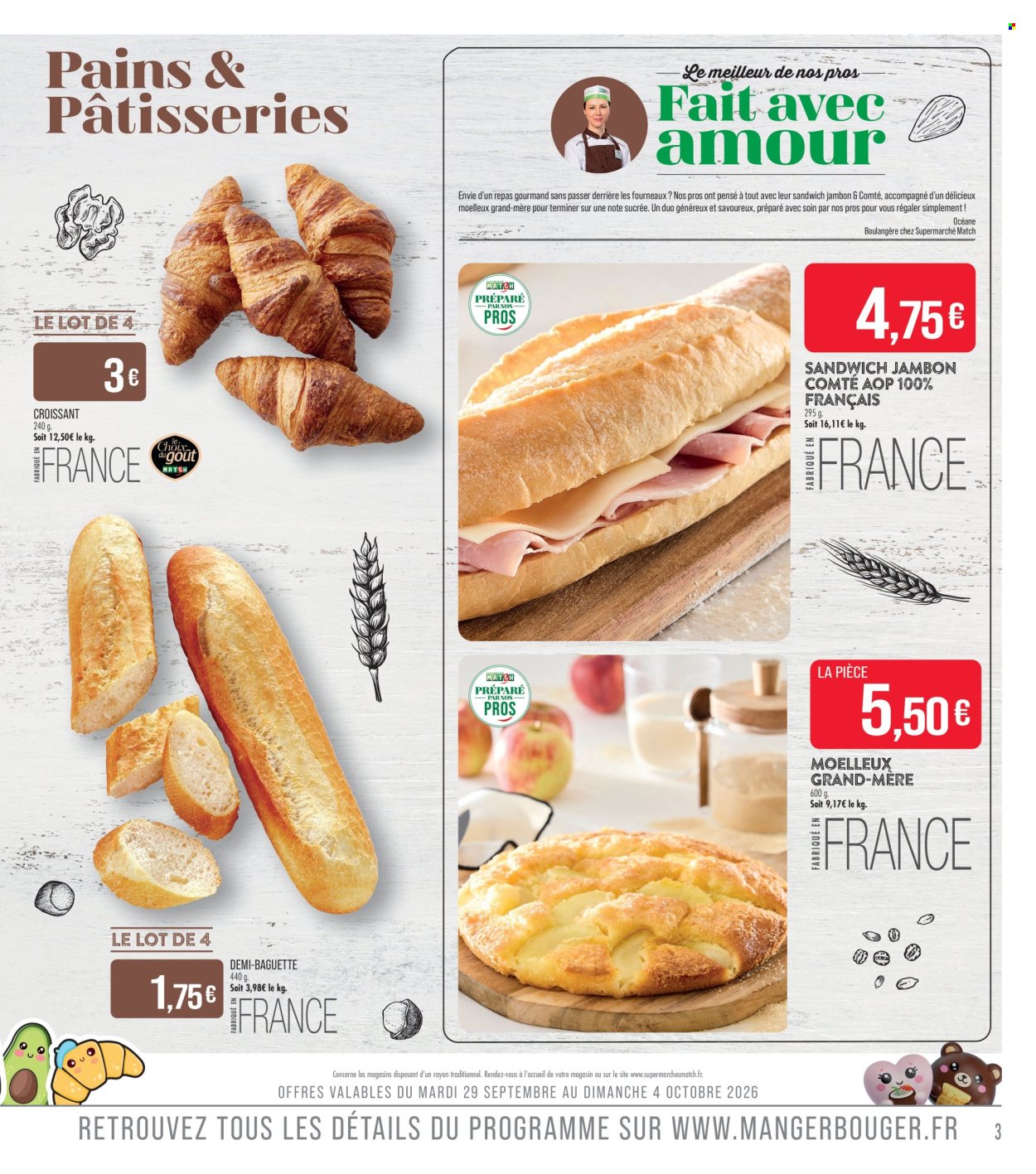 Catalogue Supermarché Match - 29/09/2026 - 10/10/2026. Page 3