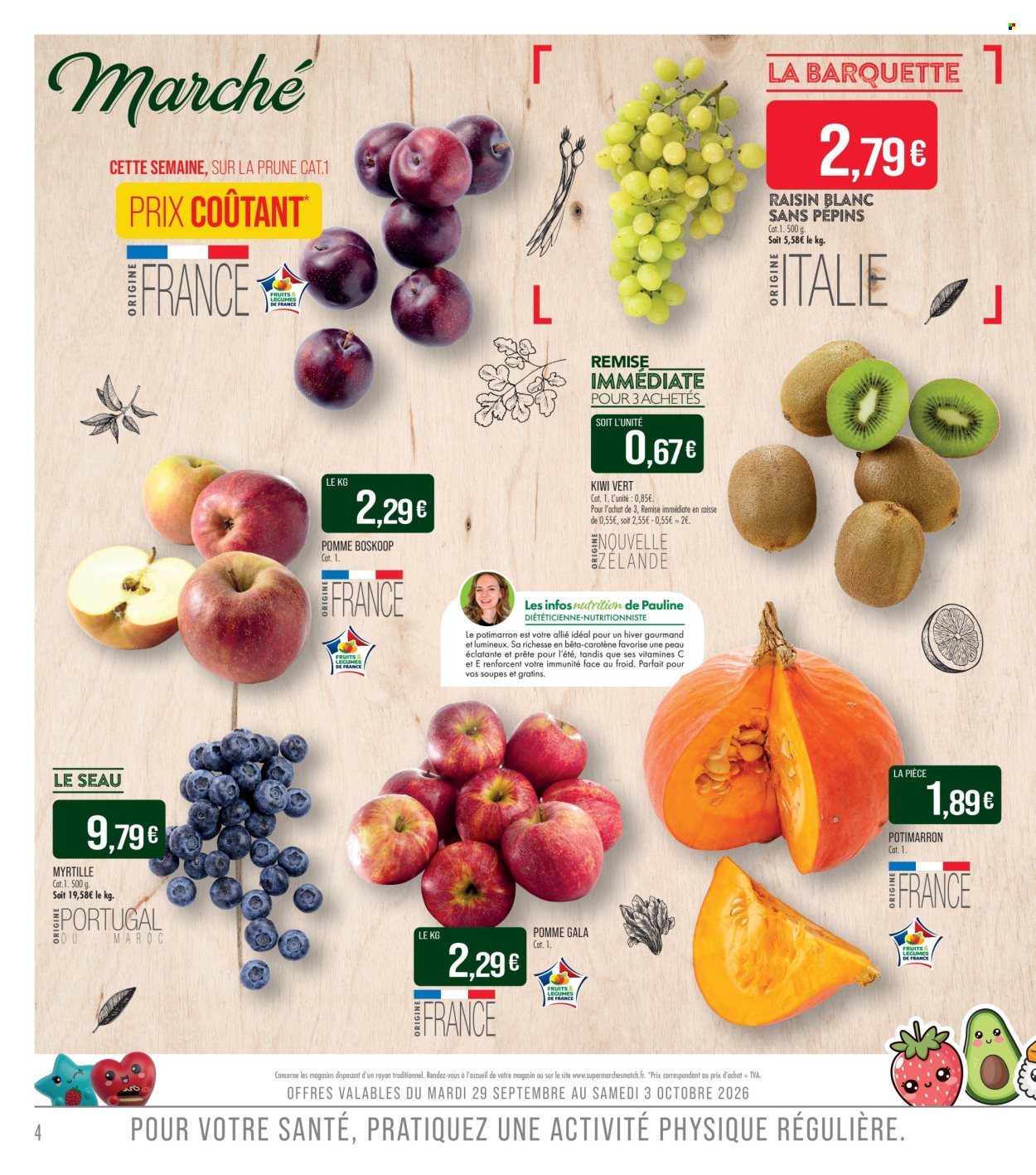 Catalogue Supermarché Match - 29/09/2026 - 10/10/2026. Page 4