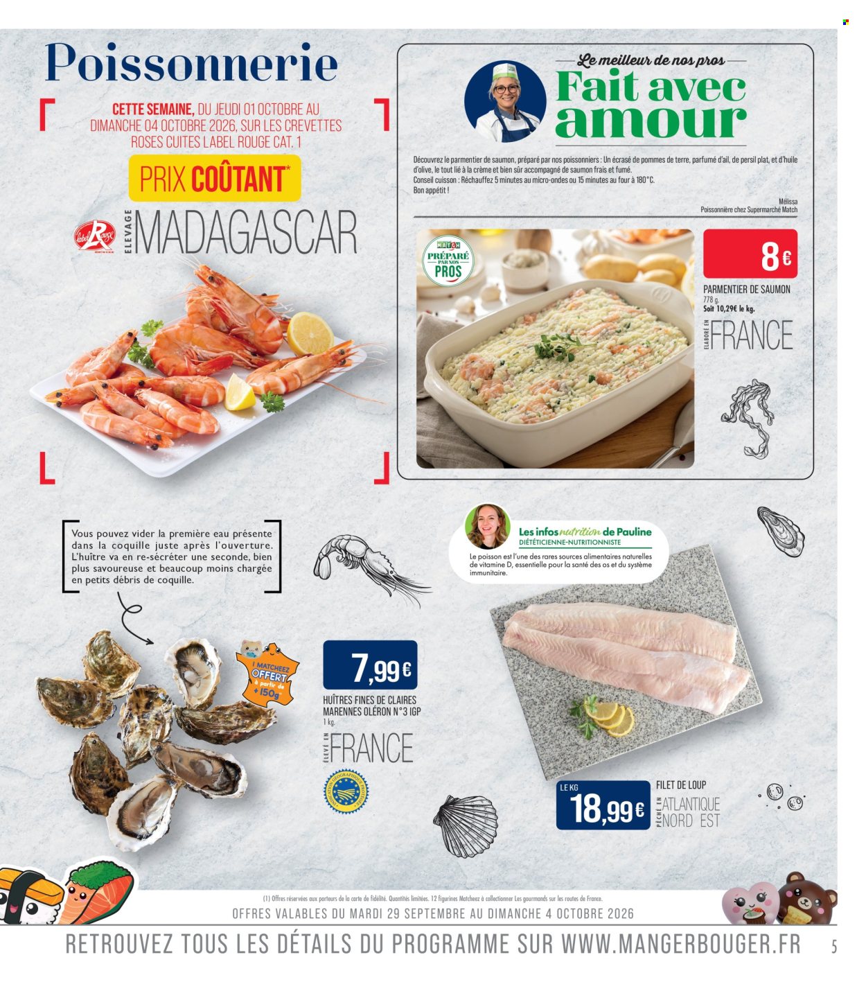 Catalogue Supermarché Match - 29/09/2026 - 10/10/2026. Page 5