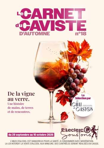 Catalogue E.Leclerc - 28/09/2026 - 10/10/2026.