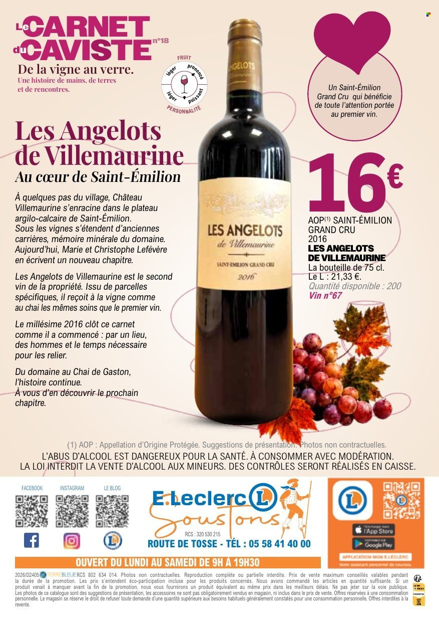 Catalogue E.Leclerc - 28/09/2026 - 10/10/2026. Page 20