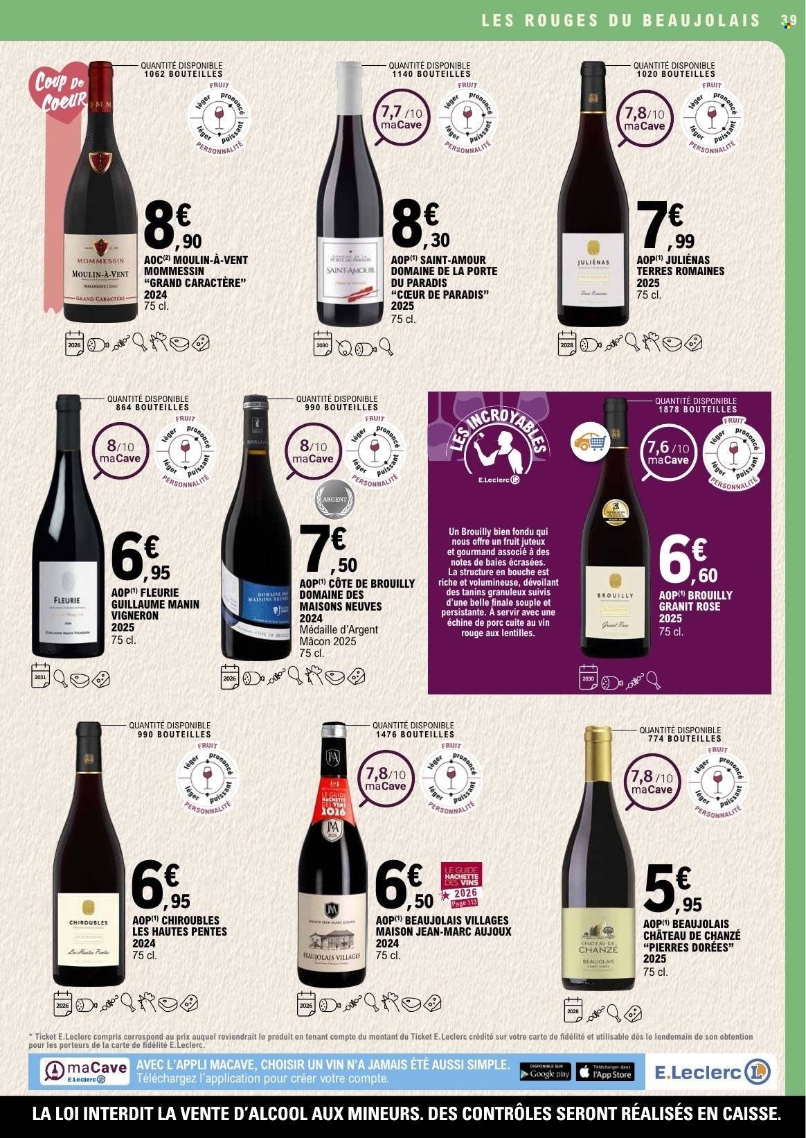 Catalogue E.Leclerc - 29/09/2026 - 10/10/2026. Page 39