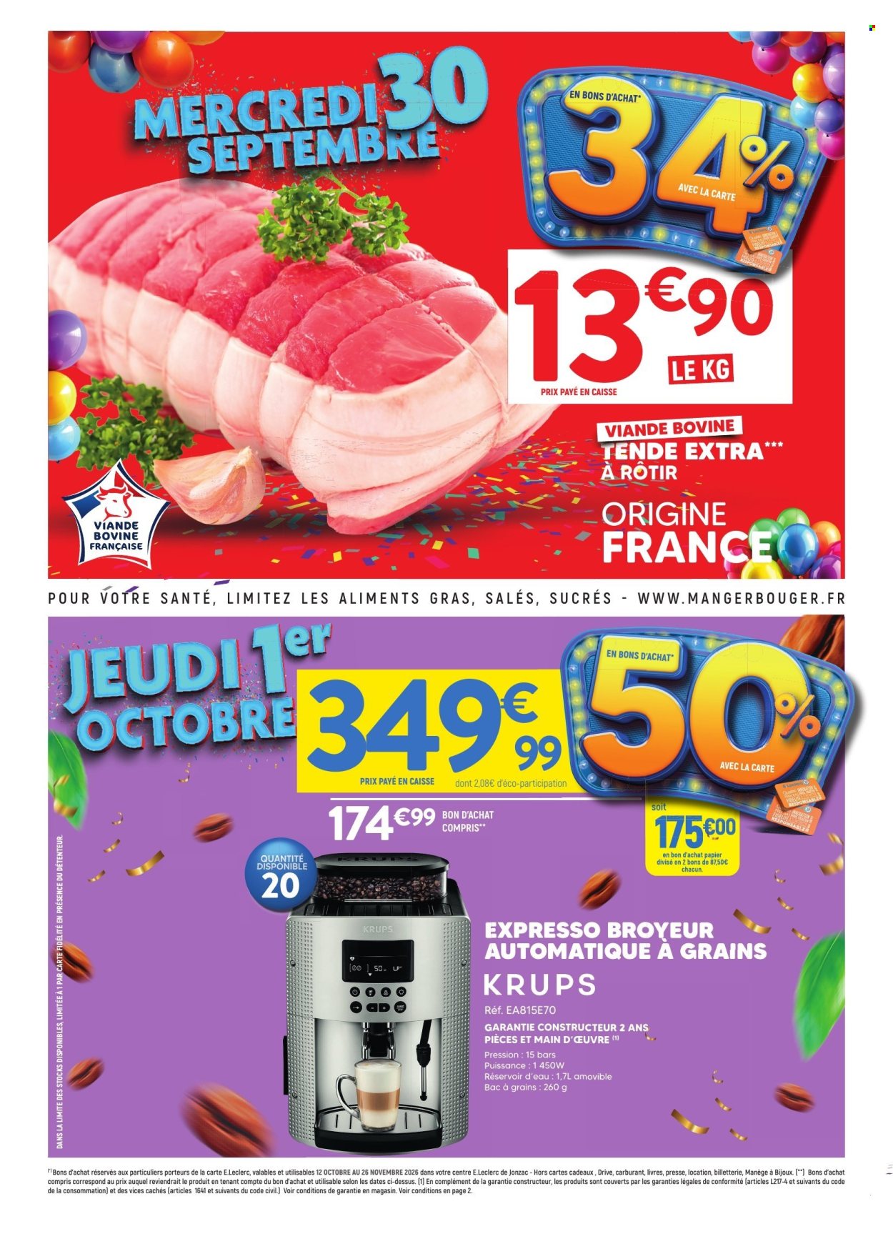 Catalogue E.Leclerc - 28/09/2026 - 11/10/2026. Page 4