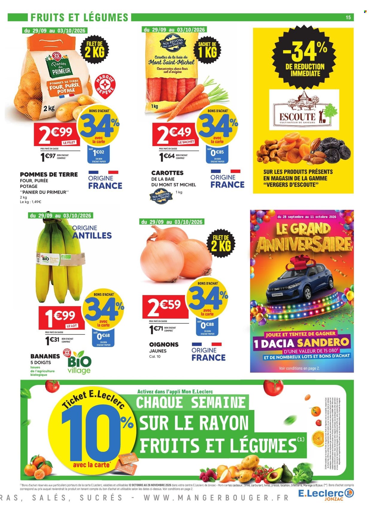 Catalogue E.Leclerc - 28/09/2026 - 11/10/2026. Page 15