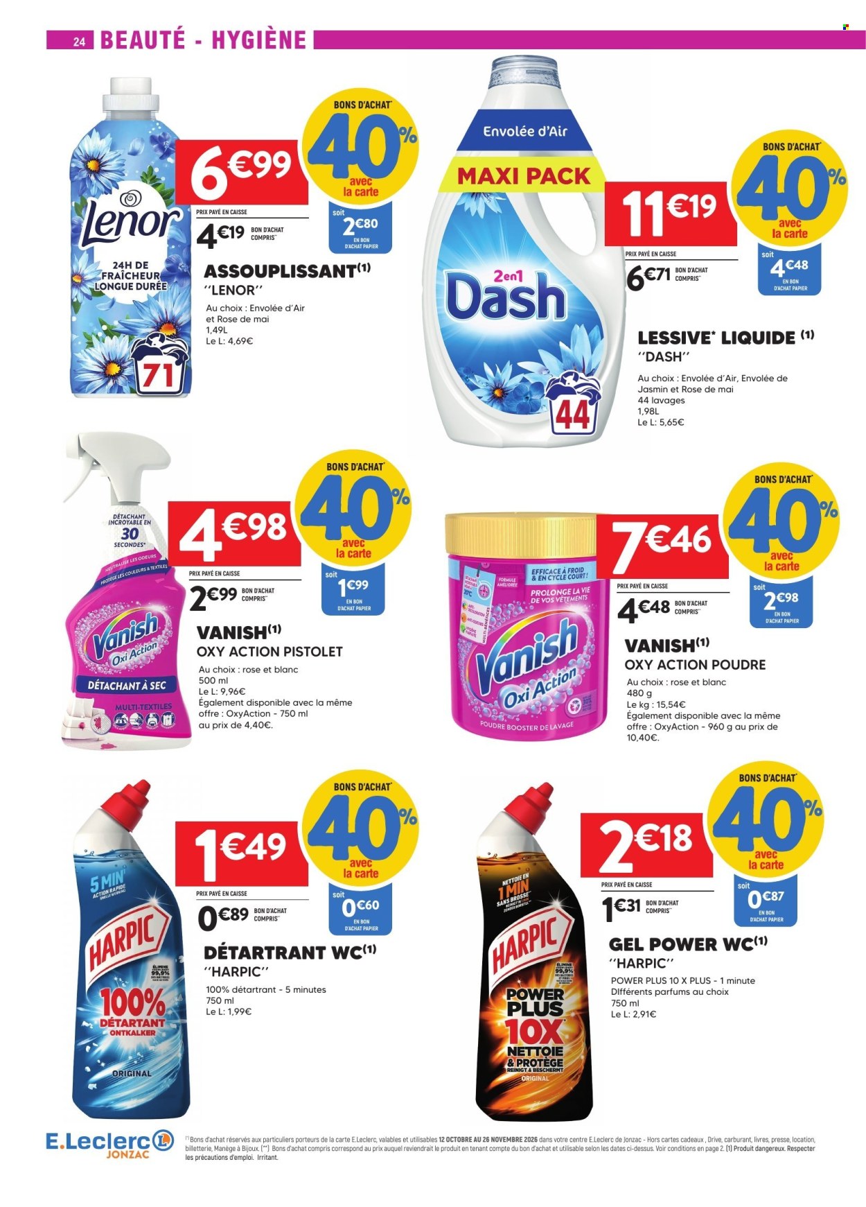 Catalogue E.Leclerc - 28/09/2026 - 11/10/2026. Page 24