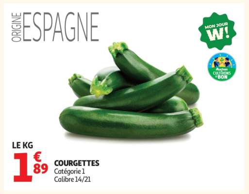 Courgettes