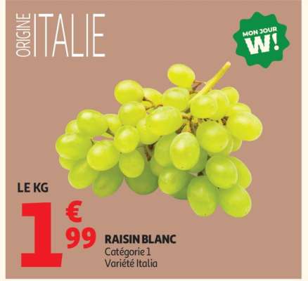 Raisin Blanc