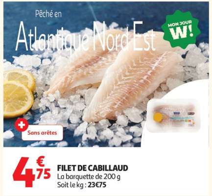 Filet De Cabillaud