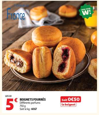 Beignets Fourrés