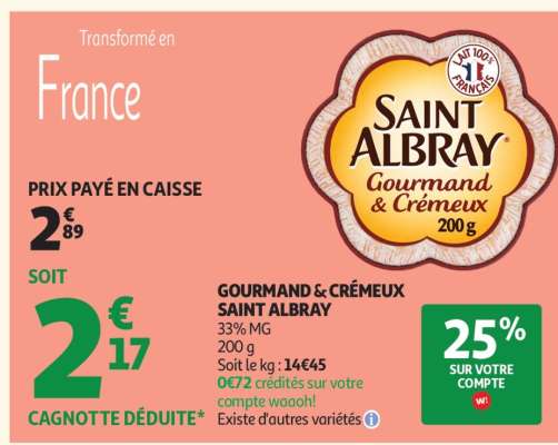 GOURMAND & CRÉMEUX SAINT ALBRAY