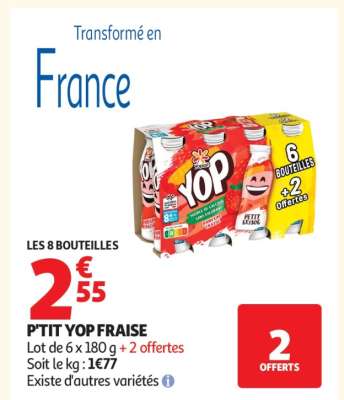 P'tit Yop fraise