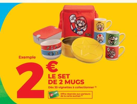 LE SET DE 2 MUGS