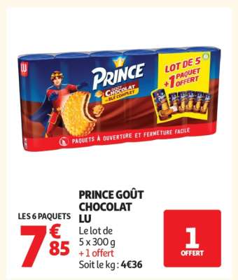 Prince Goût Chocolat LU