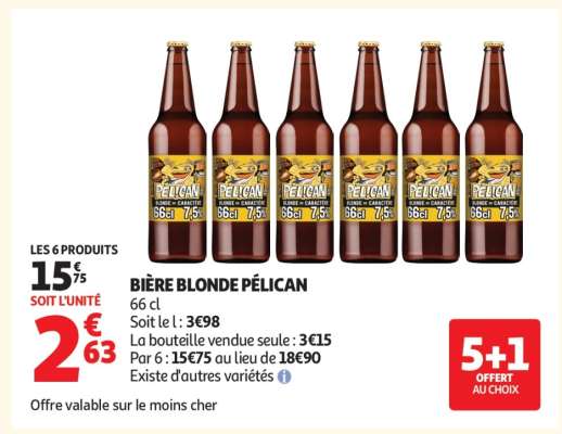Bière Blonde Pélican