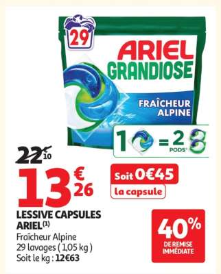 Lessive Capsules Ariel