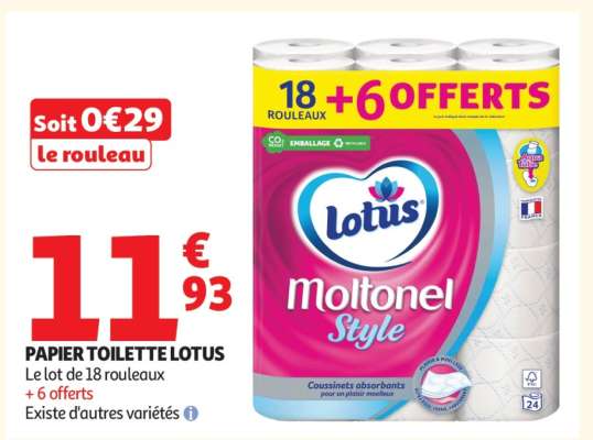 Papier Toilette Lotus