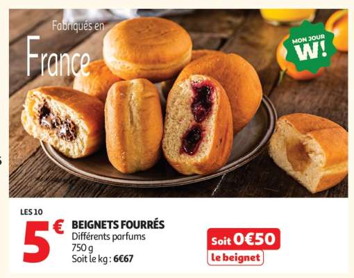 Beignets Fourrés