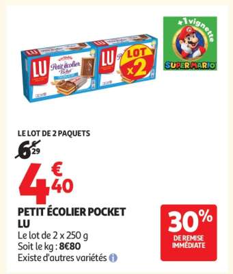 Petit Écolier Pocket Lu
