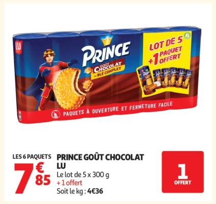 Prince Goût Chocolat LU