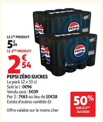 Pepsi Zéro Sucres