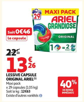 LESSIVE CAPSULE ORIGINAL ARIEL