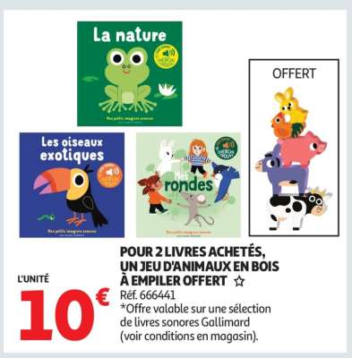 Livres sonores Gallimard