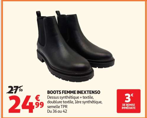 Boots Femme Inextenso