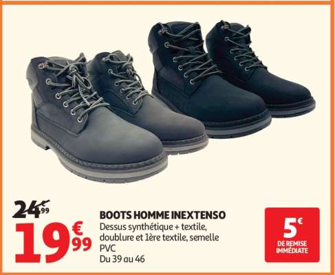 Boots Homme Inextenso