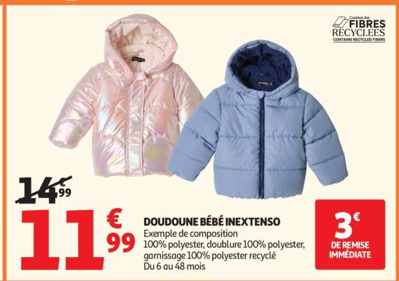 DOUDOUNE BÉBÉ INEXTENSO