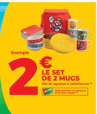 LE SET DE 2 MUGS