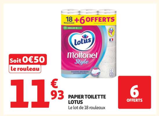 Papier Toilette Lotus