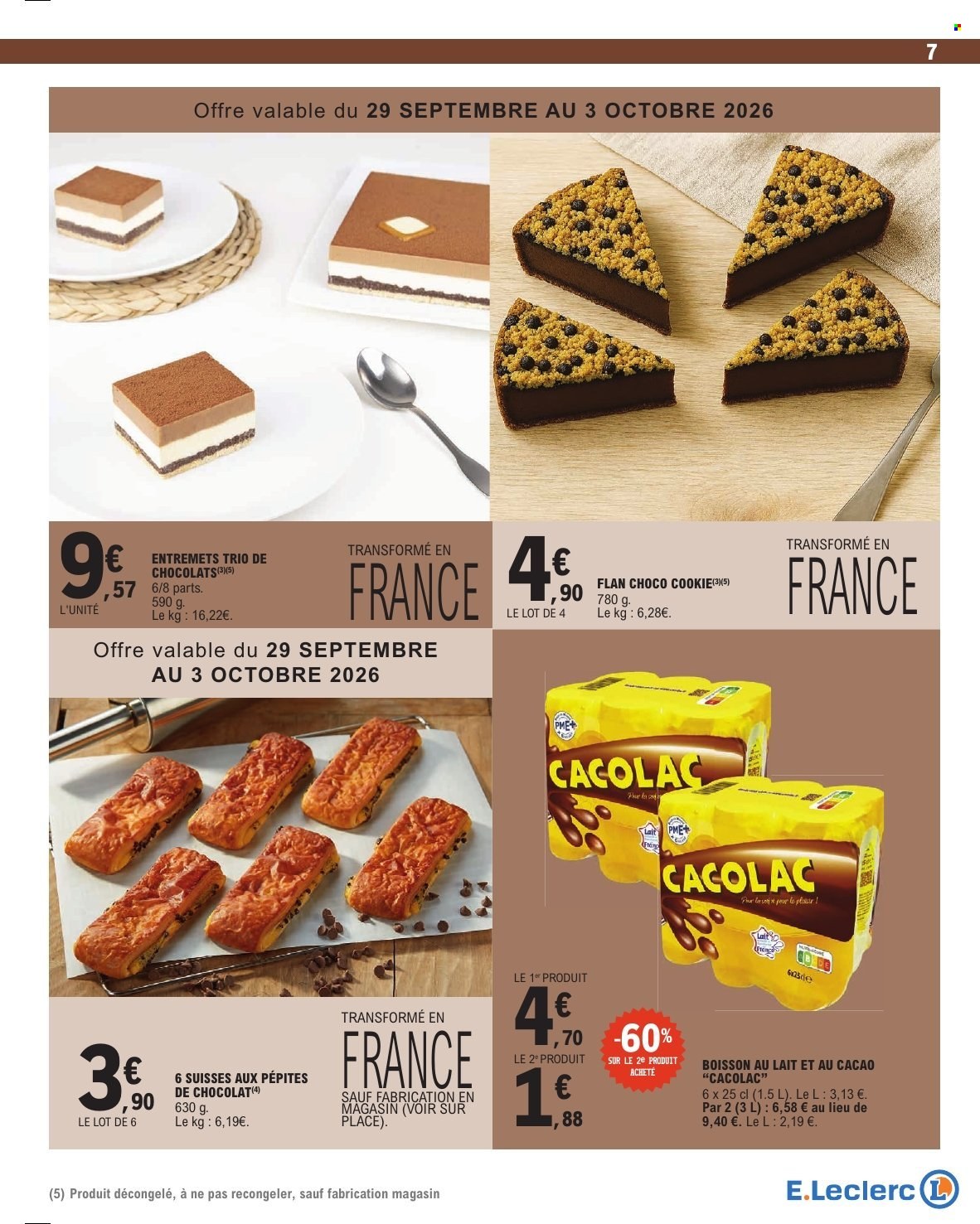 Catalogue E.Leclerc - 29/09/2026 - 10/10/2026. Page 7