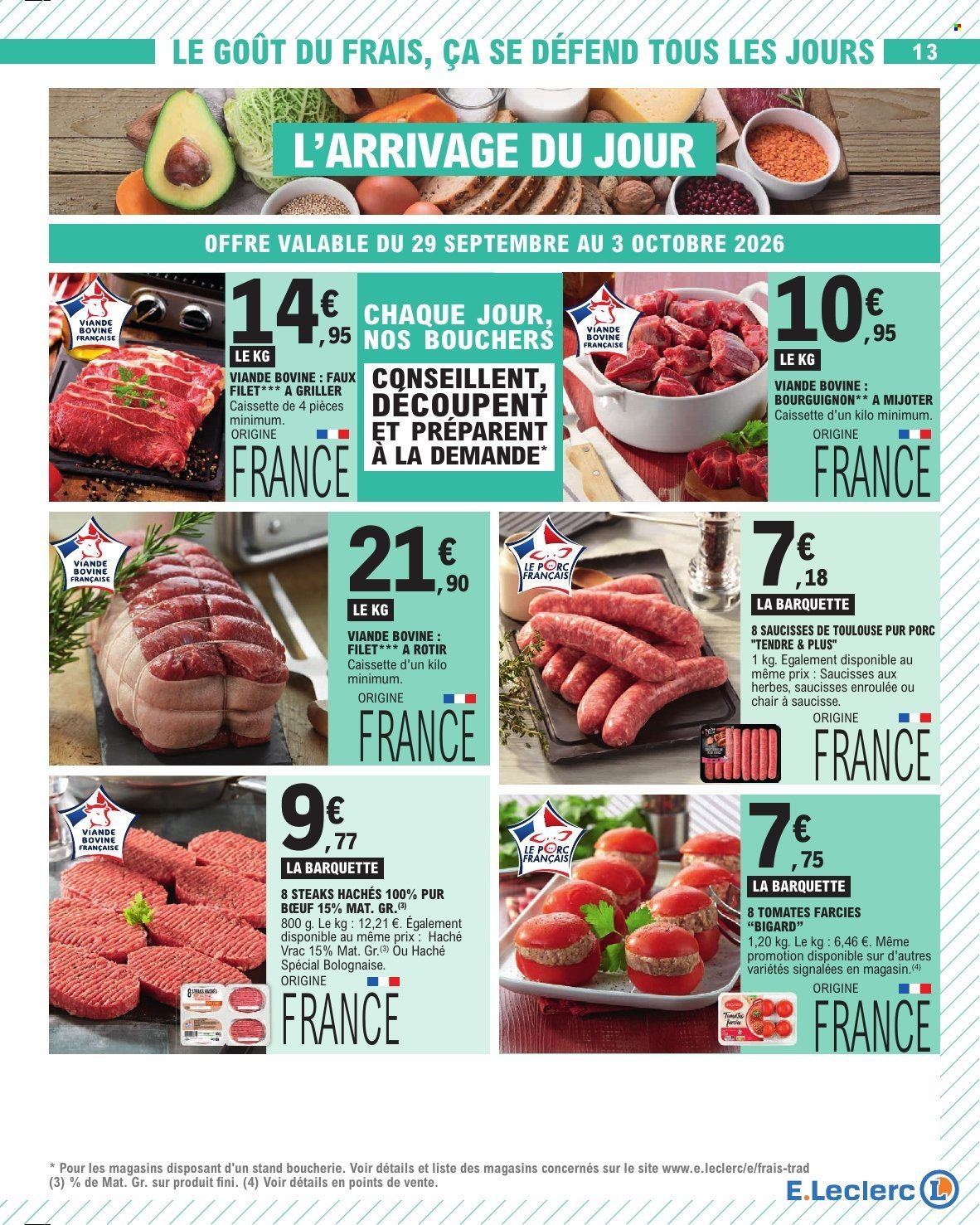 Catalogue E.Leclerc - 29/09/2026 - 10/10/2026. Page 13