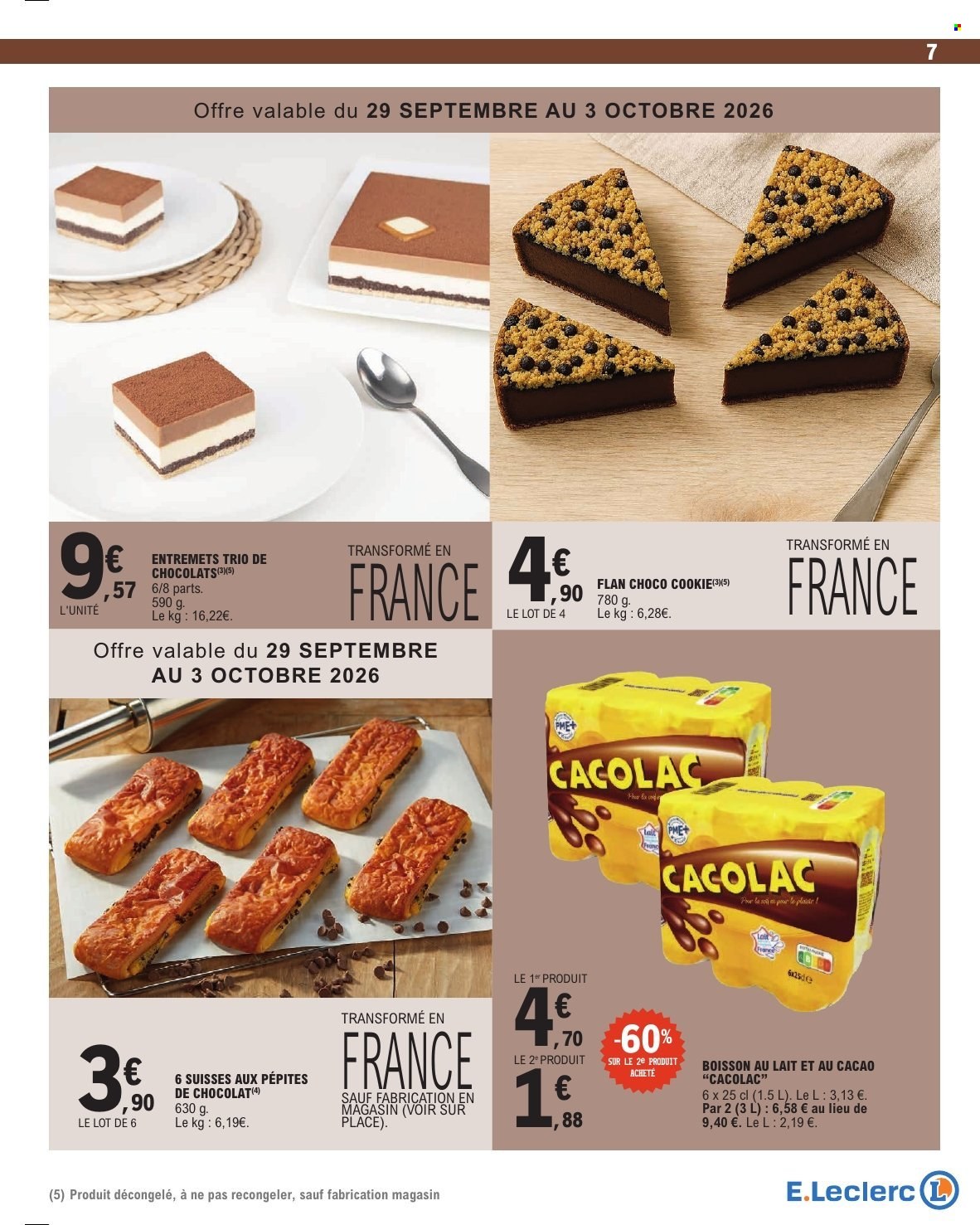 Catalogue E.Leclerc - 29/09/2026 - 10/10/2026. Page 7